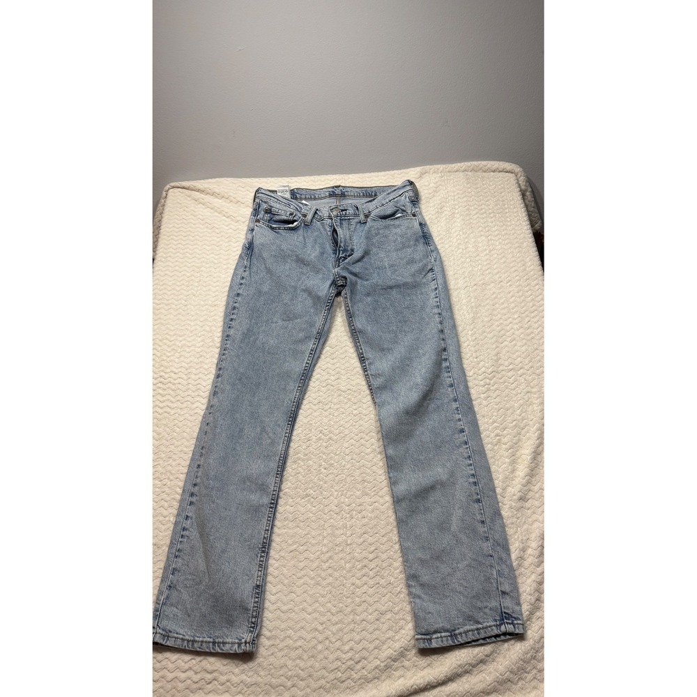 Levis 511 Slim Fit Light Wash Blue Denim Jeans 32x30 04511-5278 Mens